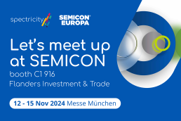 在慕尼黑 SEMICON Europa 上与 Spectricity 见面！